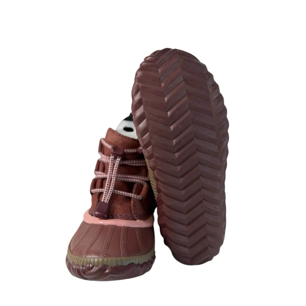 Sorel Youth Out n About Plus Redwood‎ Color Boots Size 1Y No Box